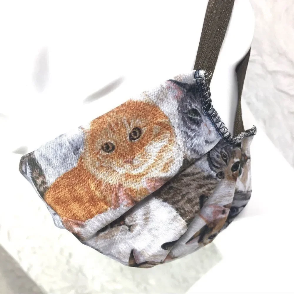 Kitty cat Facemask mask cloth fabric filter pocket